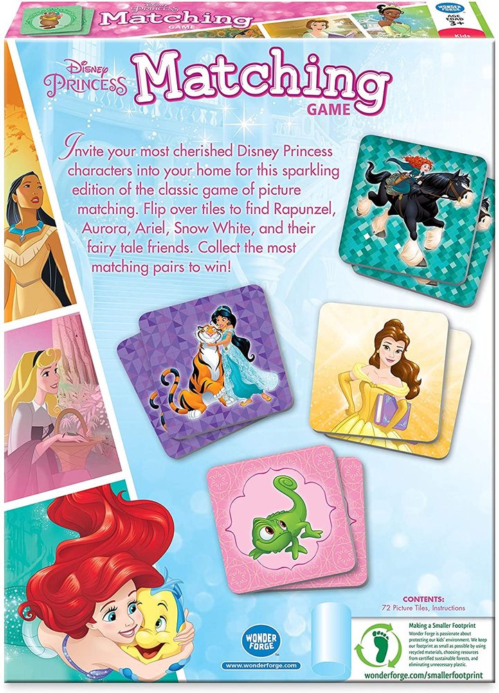MATCHING GAME DISNEY PRINCESS