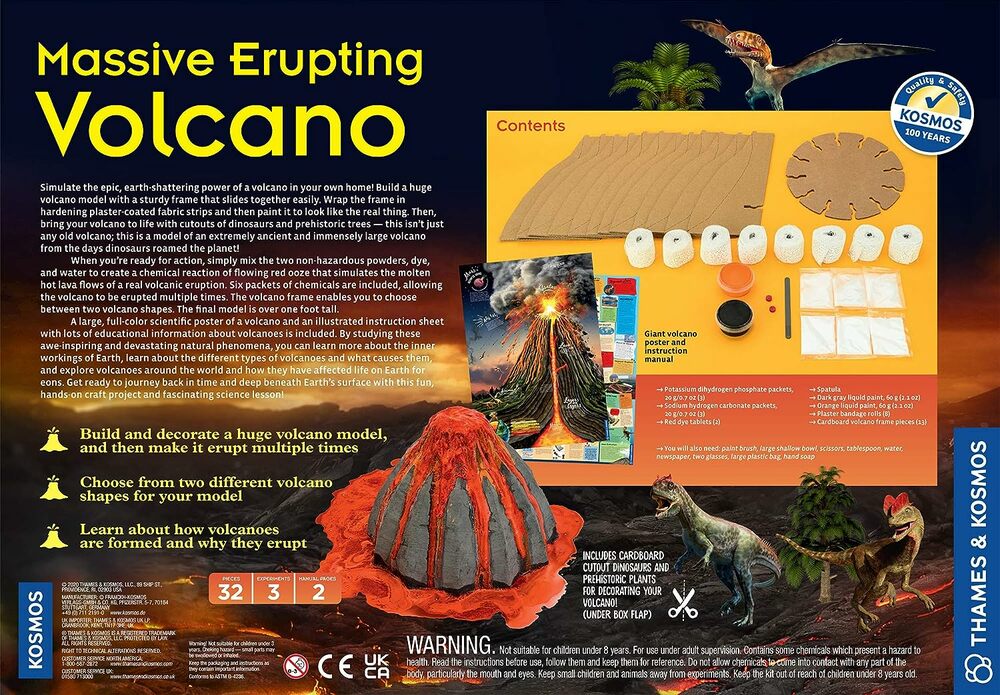 MASSIVE ERUPTING VOLCANO