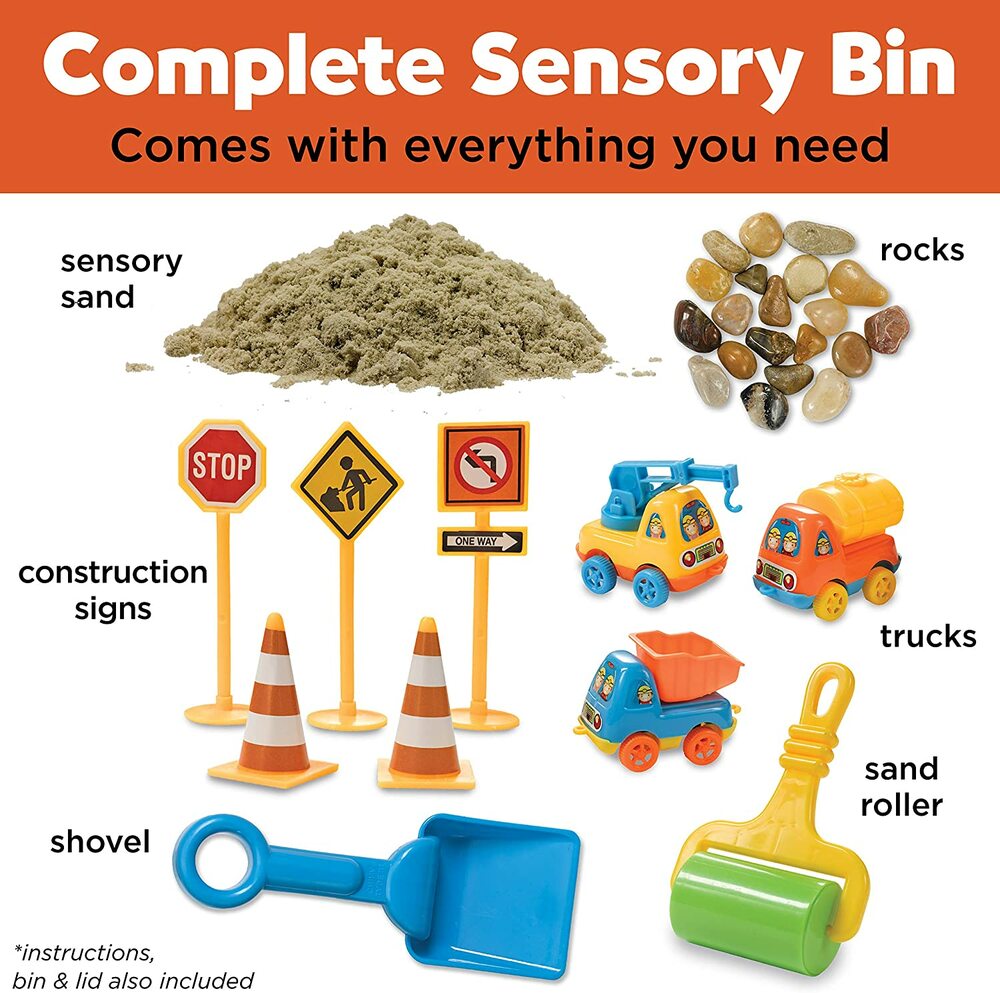 SENSORY BIN CONSTRUCTIONS ZONE