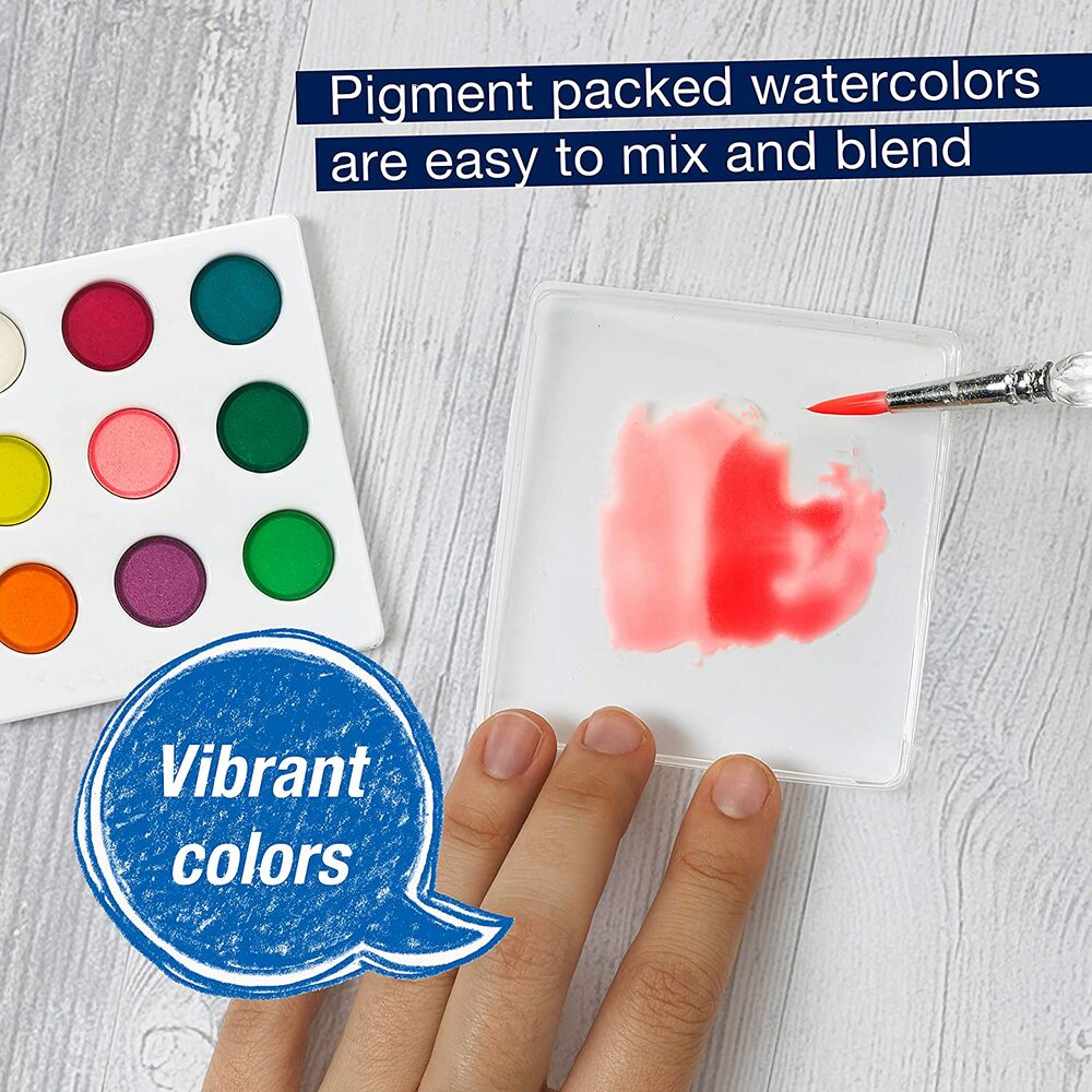 WATERCOLOR COASTAL PAINT BY NUMBER