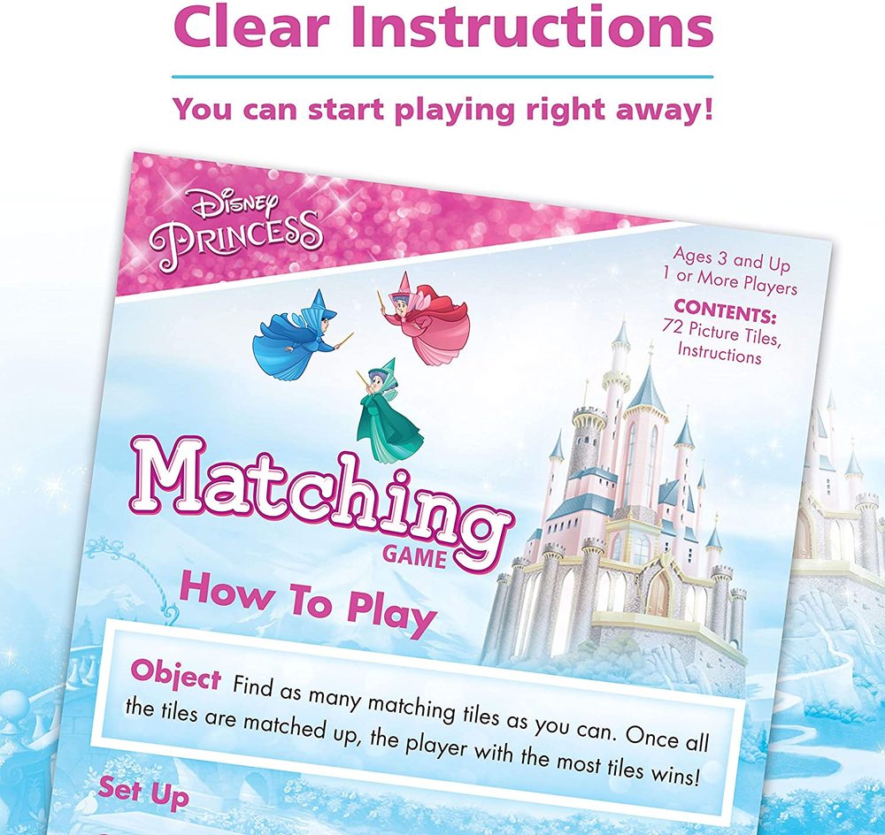 MATCHING GAME DISNEY PRINCESS