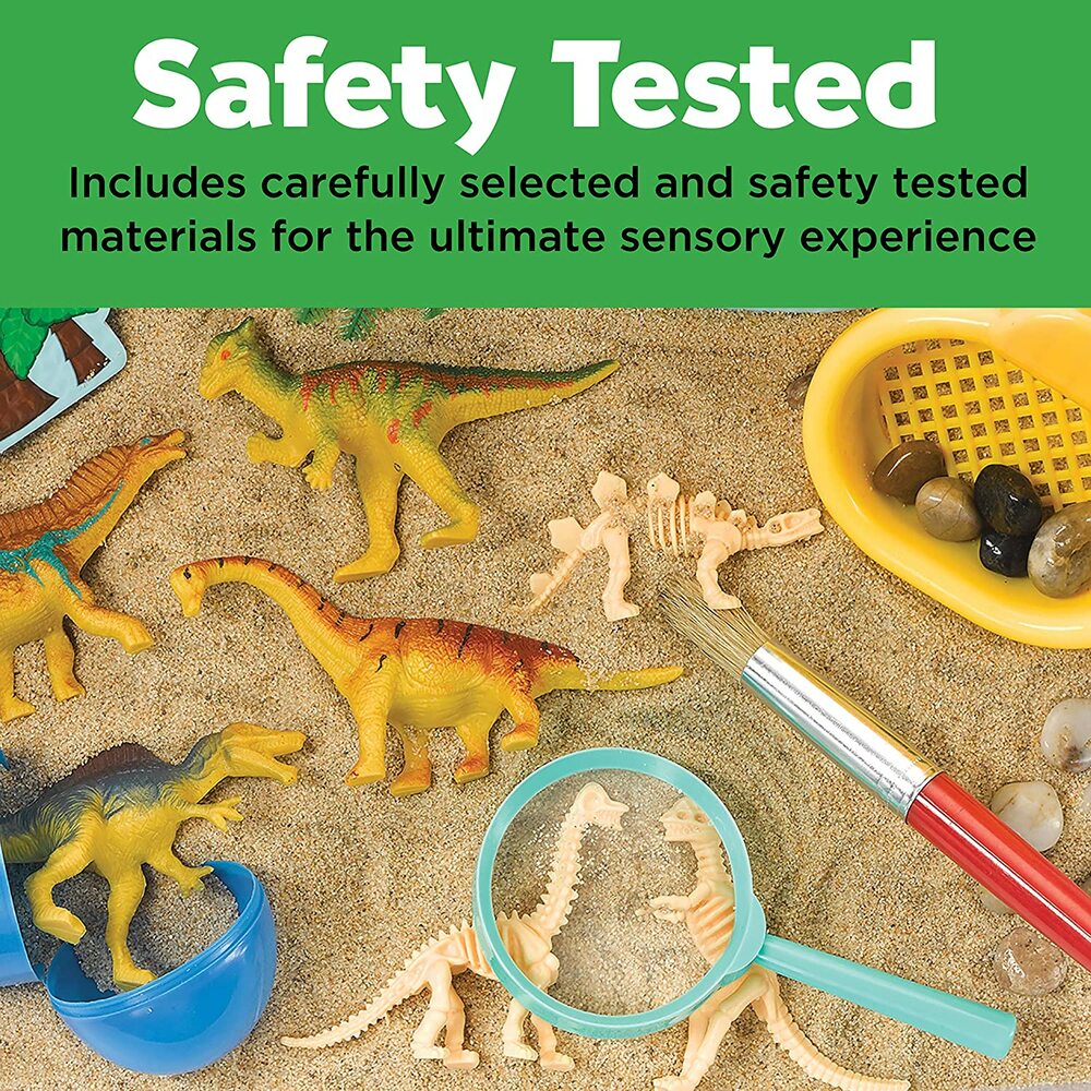 SENSORY BIN DINOSAURS DIG