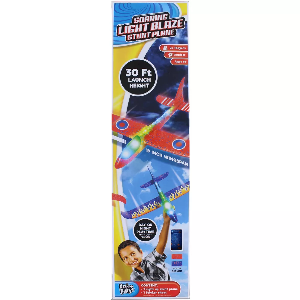 LIGHT UP JUMBO FOAM PLANE
