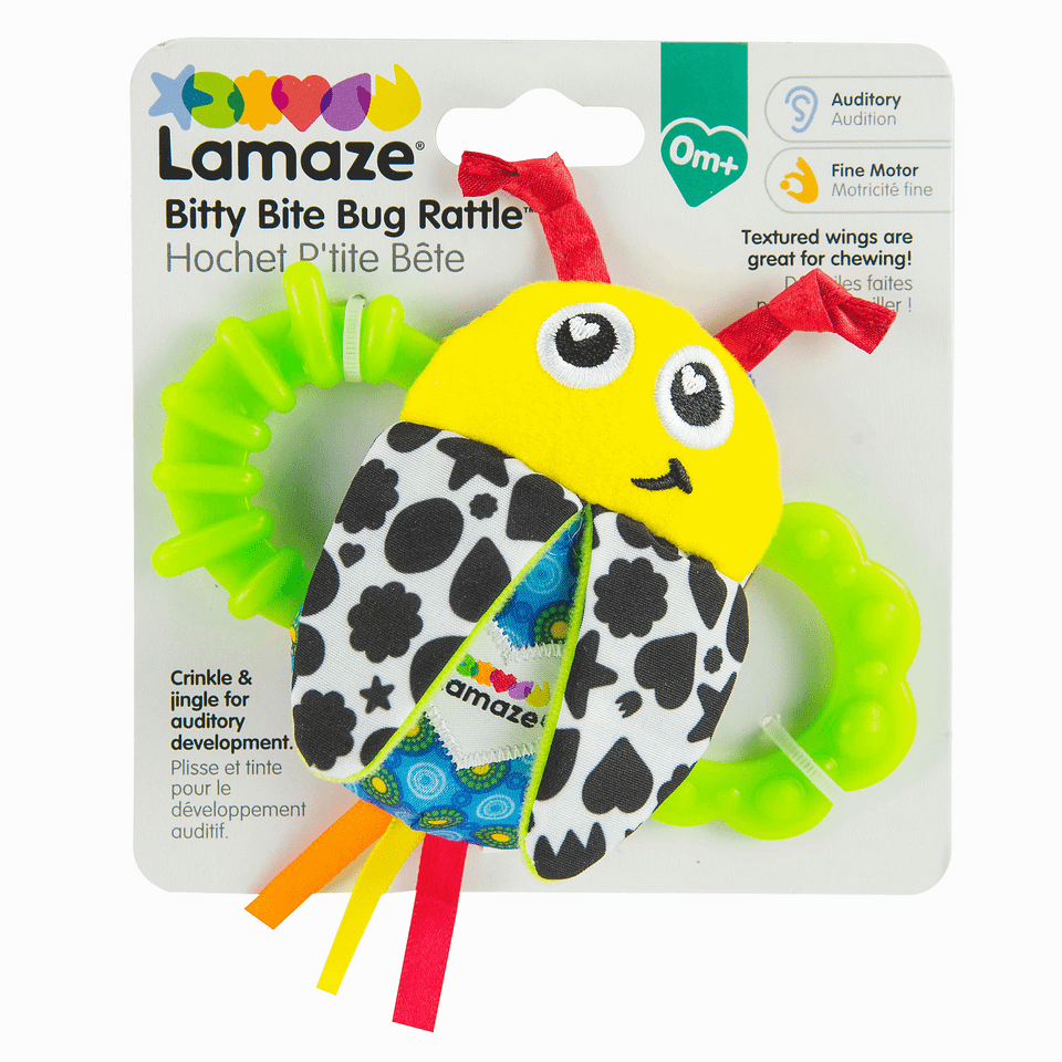 BITTY BITE BUG RATTLE