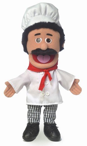 PUPPET 14&quot; CHEF LUIGI