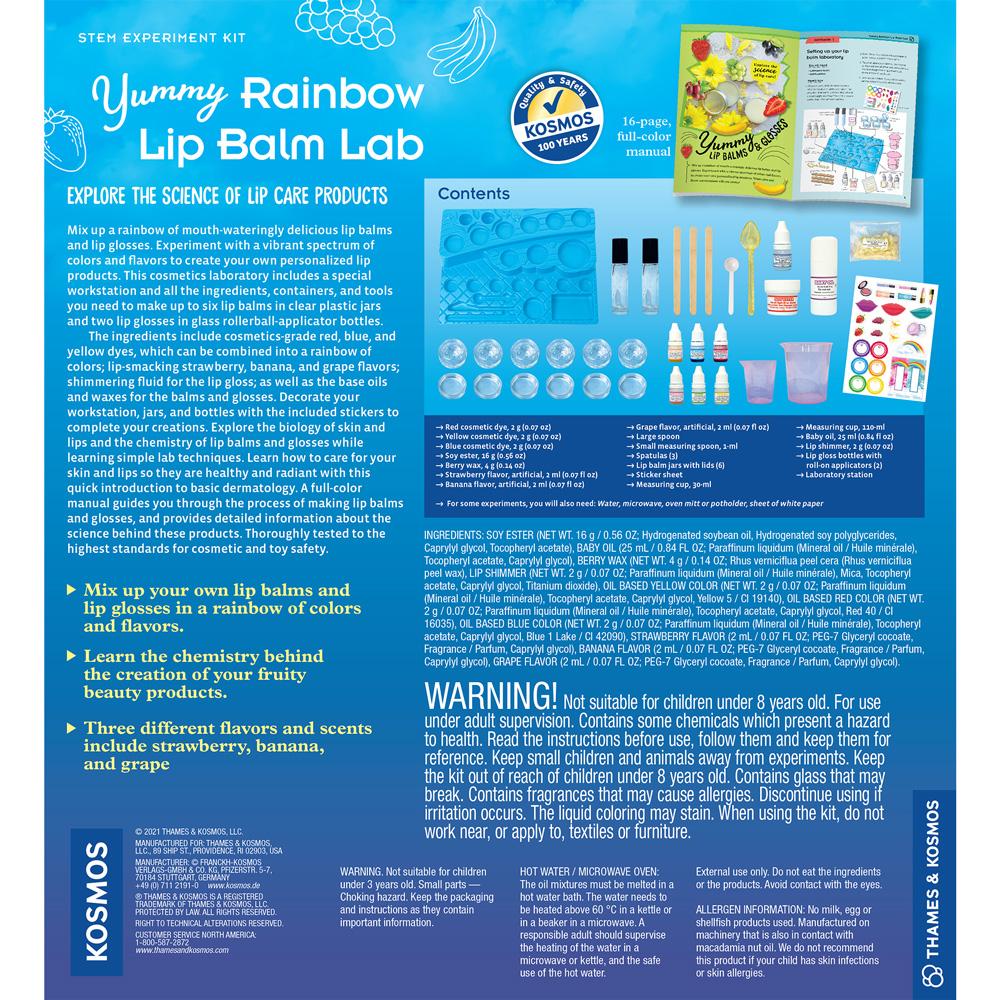 YUMMY RAINBOW LIP BALM LAB