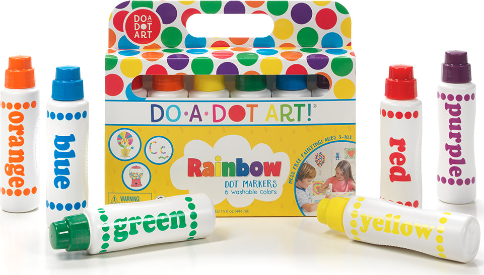 DO-A-DOT MARKERS - RAINBOW