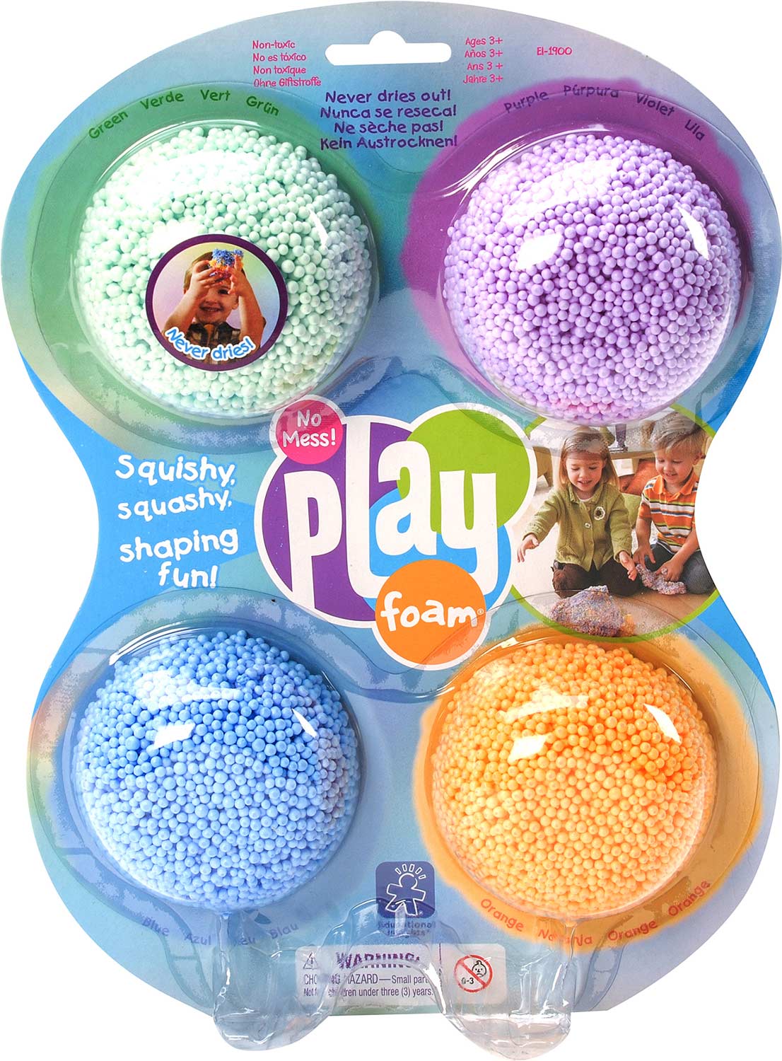 PLAYFOAM 4 PACK CLASSIC