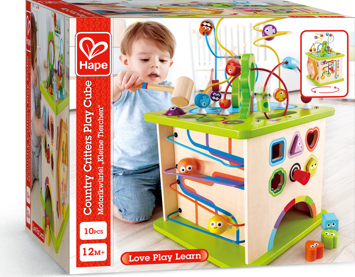 COUNTRY CRITTERS PLAY CUBE