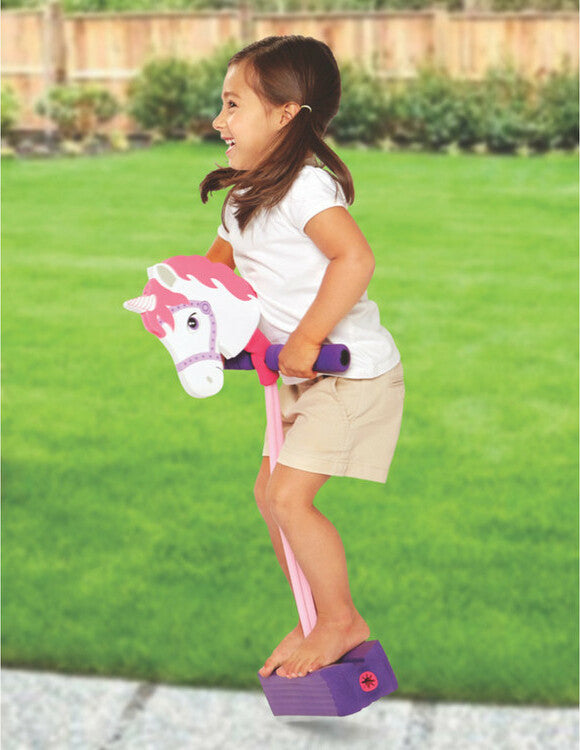 HOP & SQUEAK UNICORN POGO JUMPER