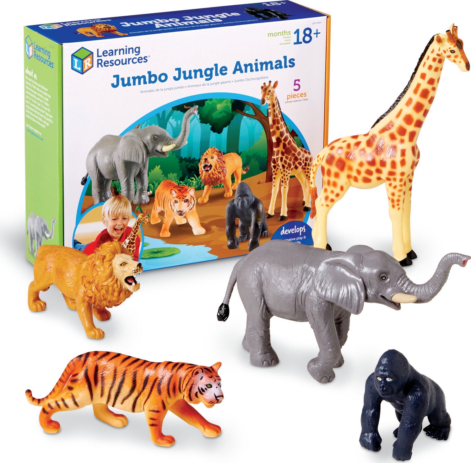 JUMBO JUNGLE ANIMALS