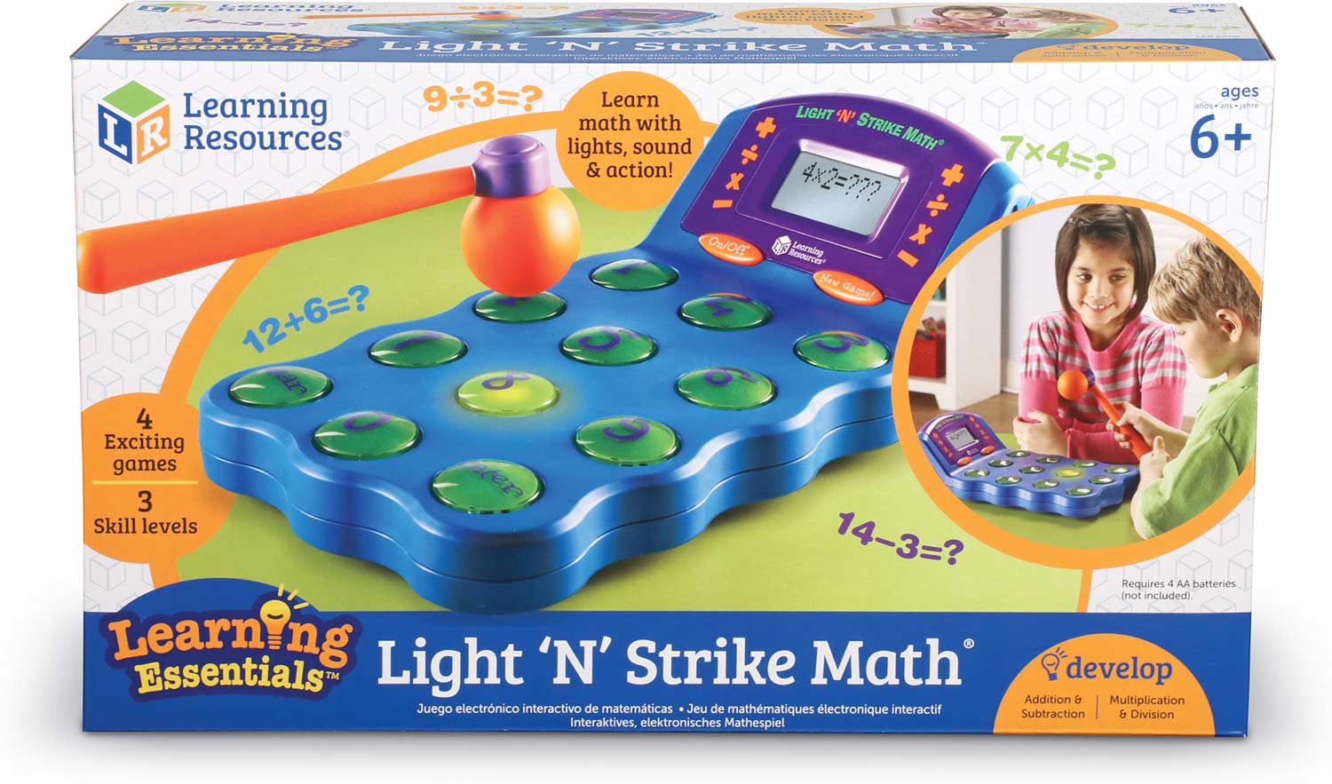 LIGHT N STRIKE MATH ARCADE