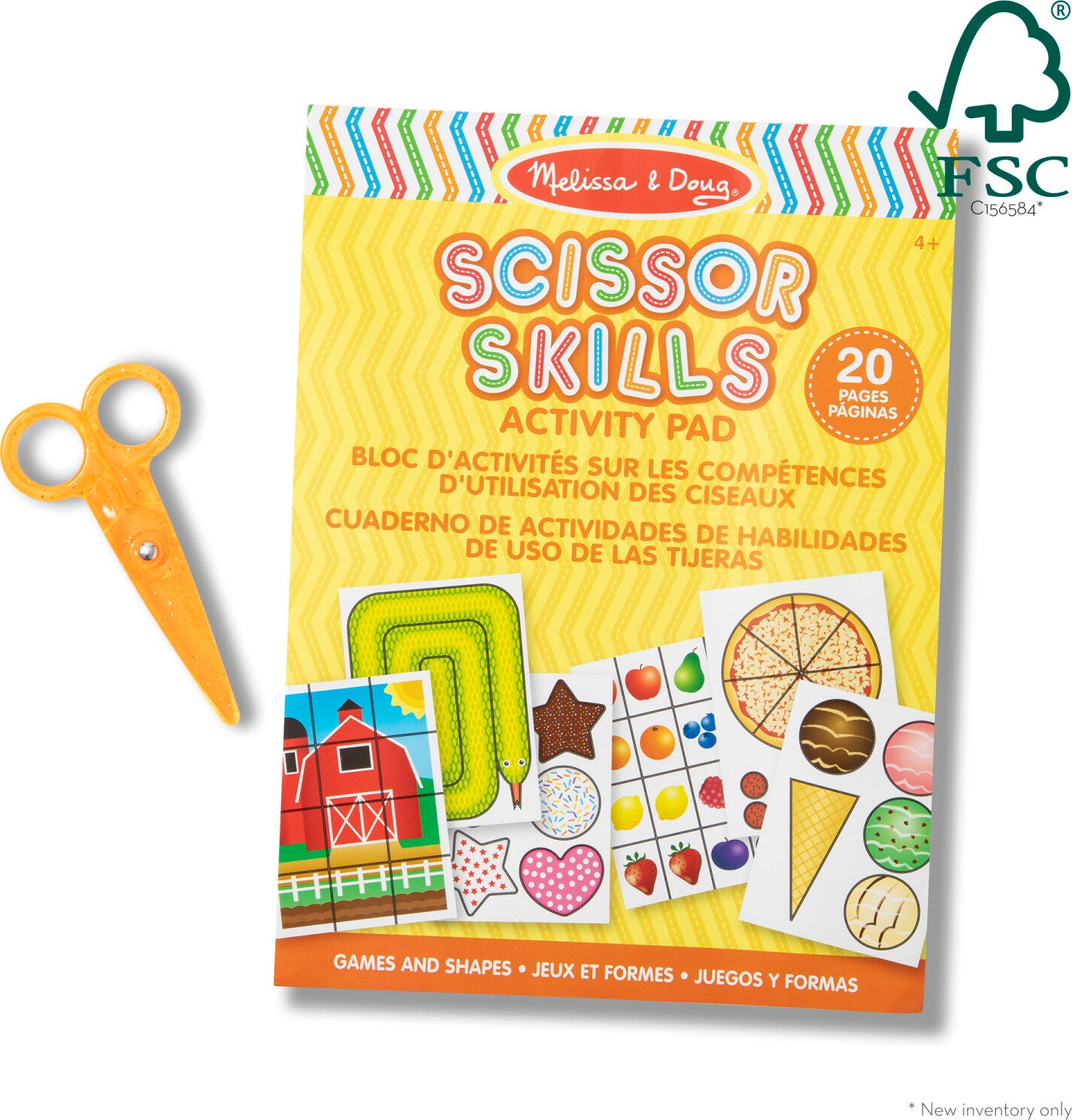 SCISSOR SKILLS ACTIVITY PAD