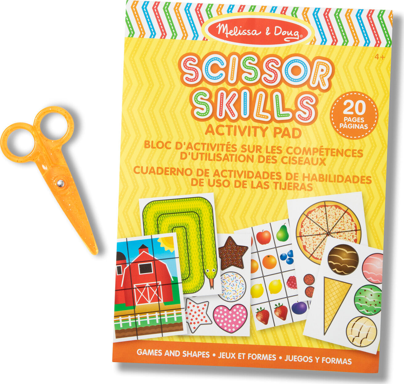 SCISSOR SKILLS ACTIVITY PAD