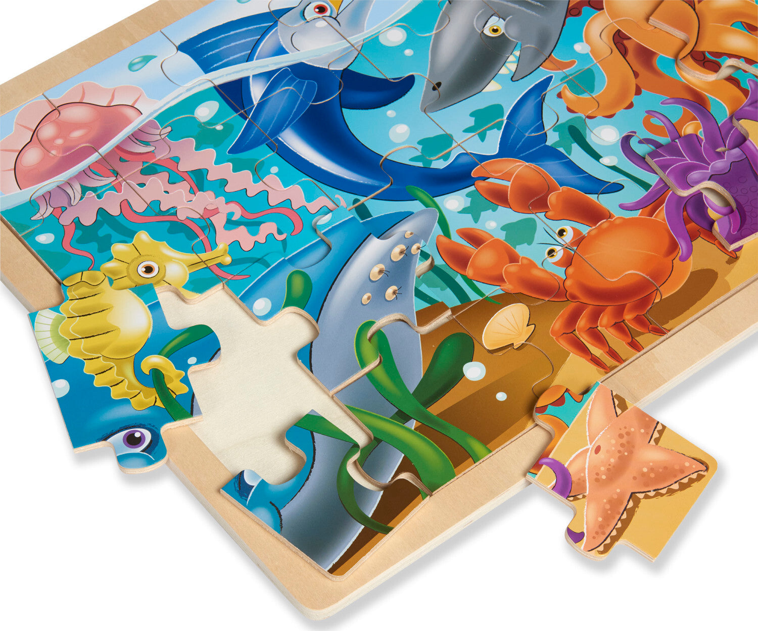 24 PC UNDER THE SEA PUZZLE