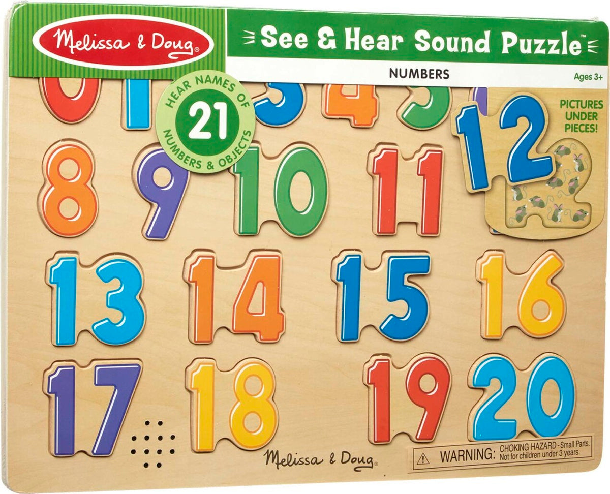 SOUND PUZZLE ENGLISH NUMBERS