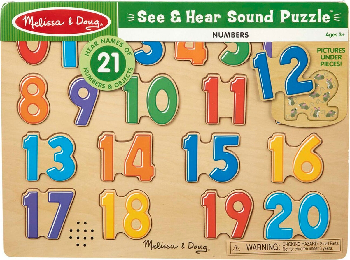 SOUND PUZZLE ENGLISH NUMBERS