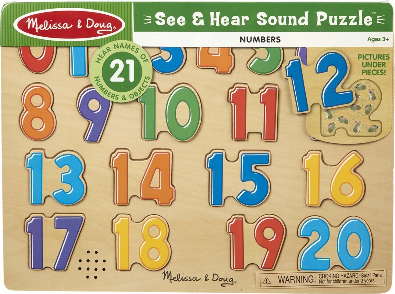 SOUND PUZZLE ENGLISH NUMBERS