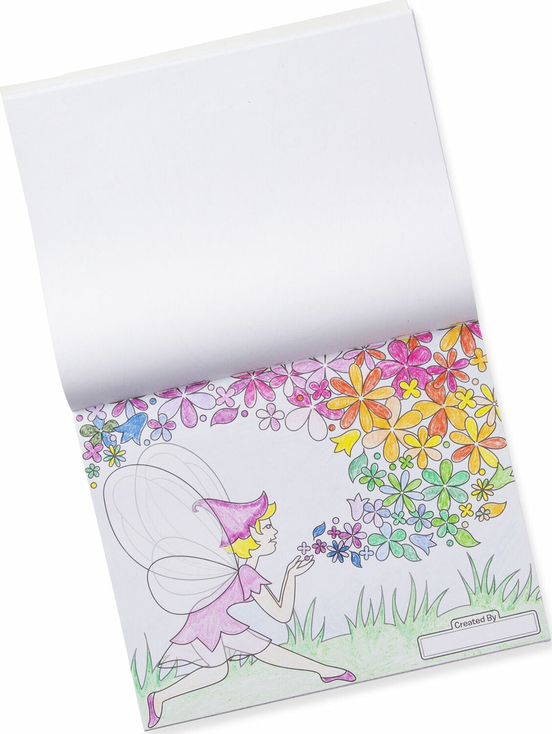 Jumbo Coloring Pad  Princess  Fairy