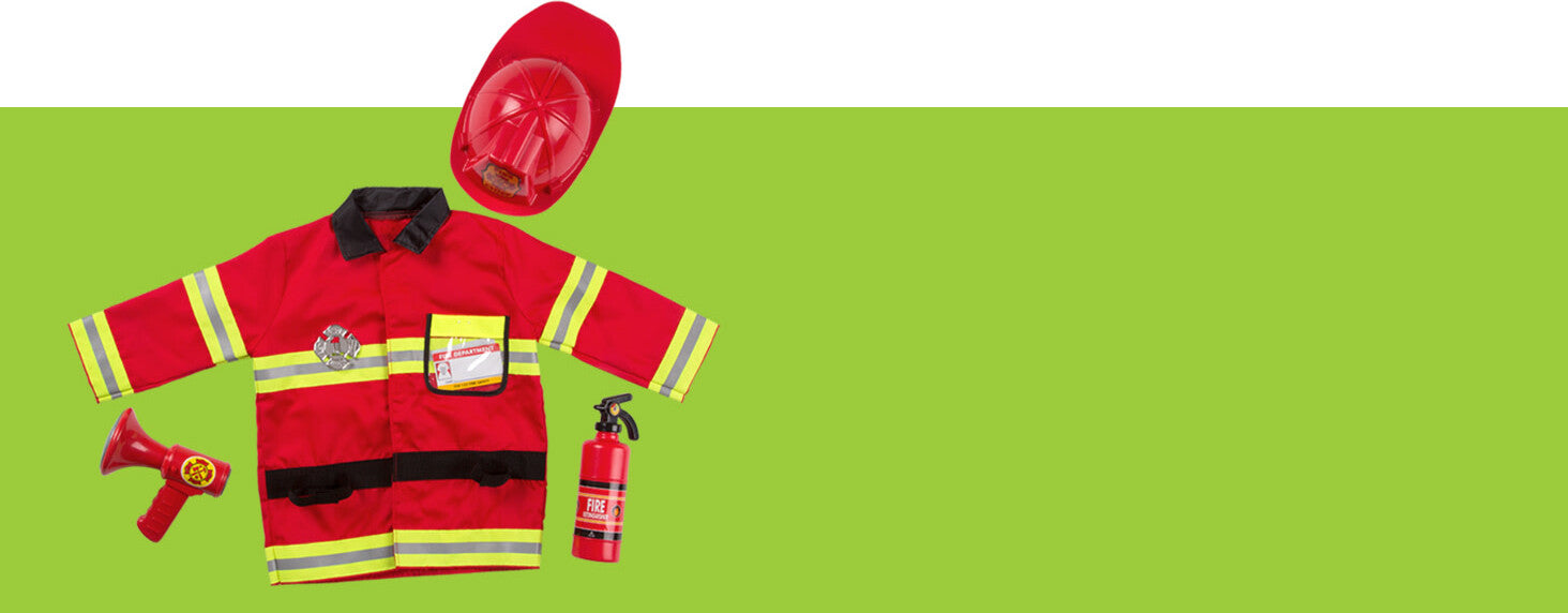 COSTUME SET FIRE CHIEF