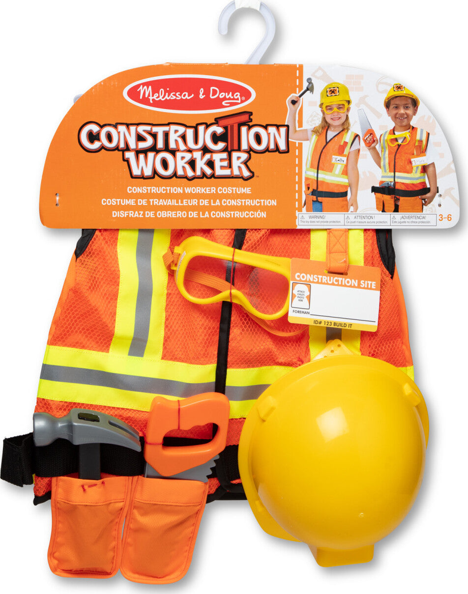 COSTUME SET CONSTRUCTION WORKER