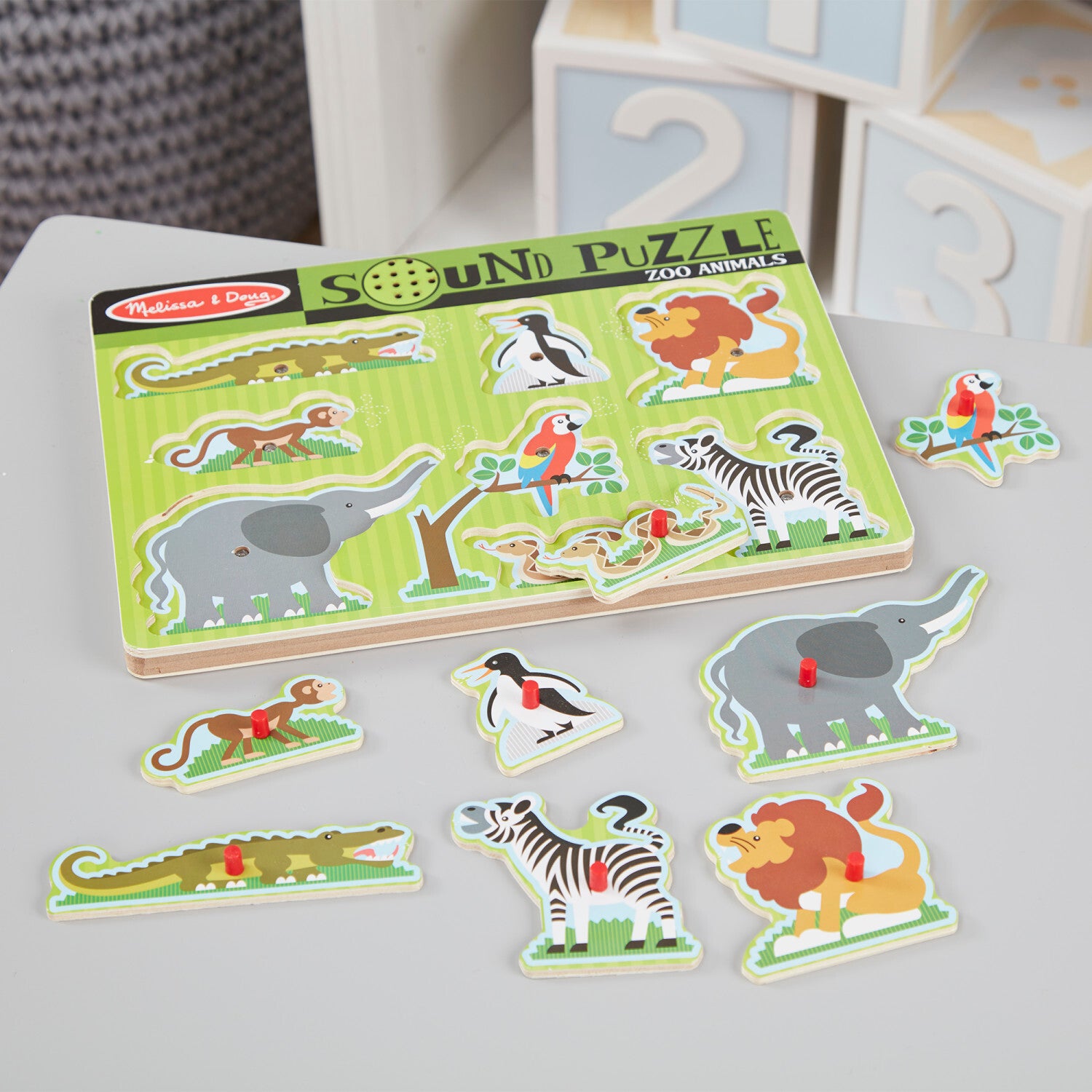 SOUND PUZZLE ZOO ANIMALS