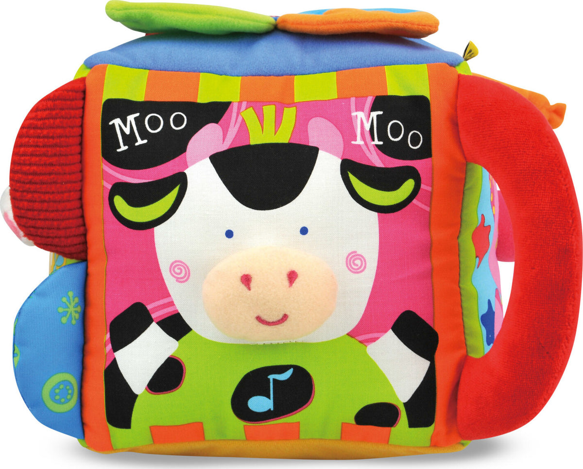 MUSICAL FARMYARD CUBE