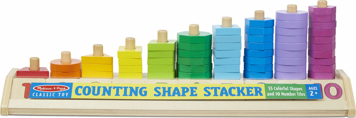 COUNTING SHAPE STACKER