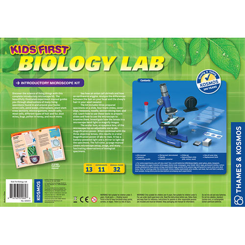 KIDS FIRST BIOLOGY LAB