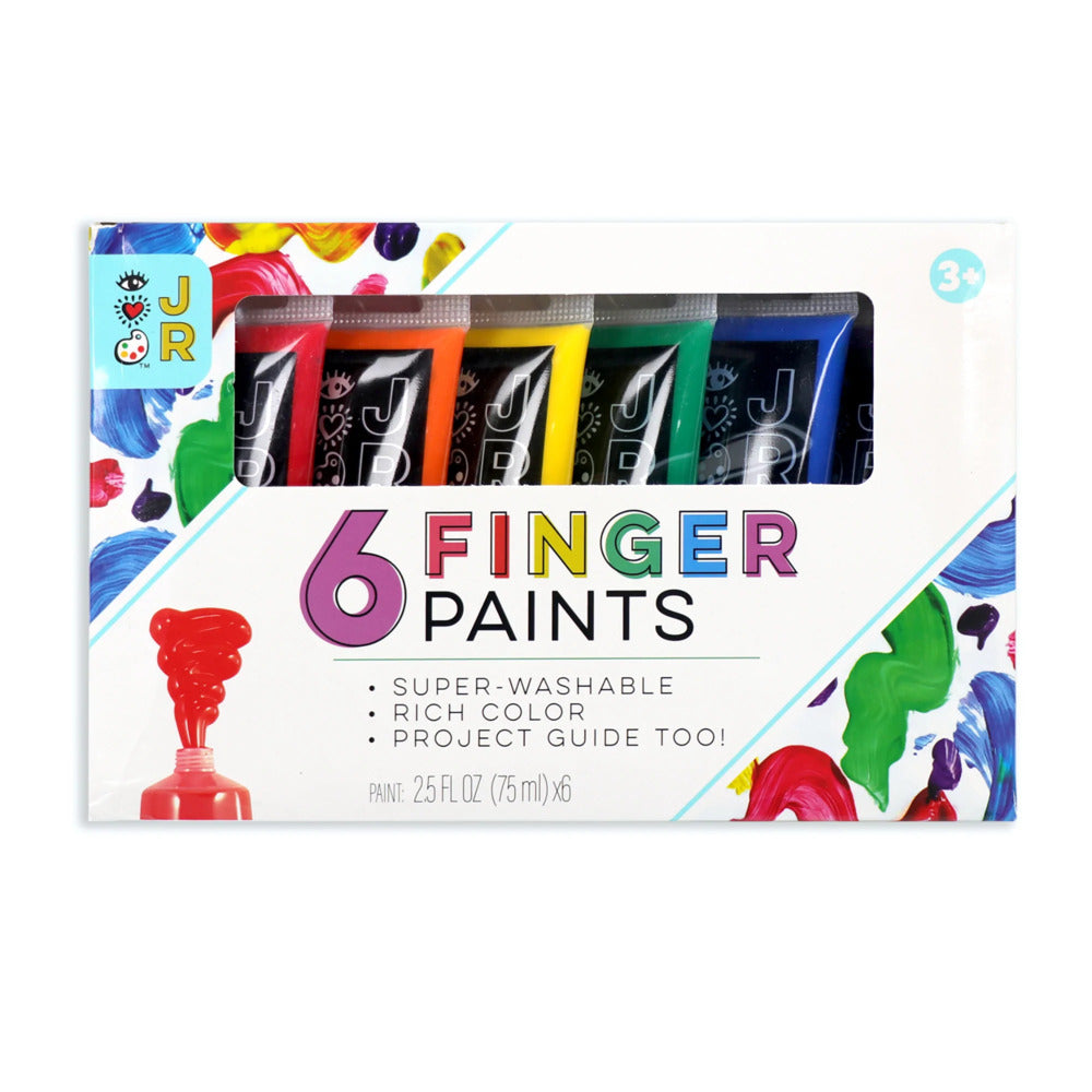 JR 6 WASHABLE FINGERPAINTS