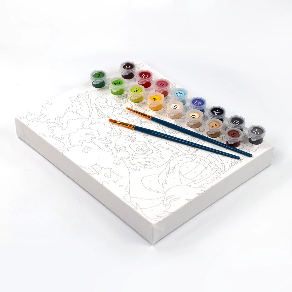 PAINT BY NUMBER DOGS DAY OUT