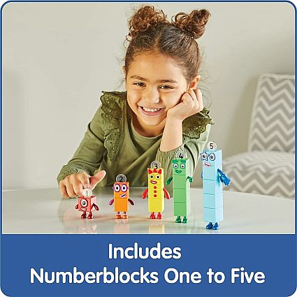 NUMBERBLOCKS FIGURES ONE TO FIVE