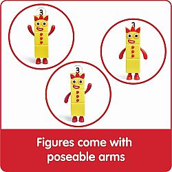 NUMBERBLOCKS FIGURES ONE TO FIVE