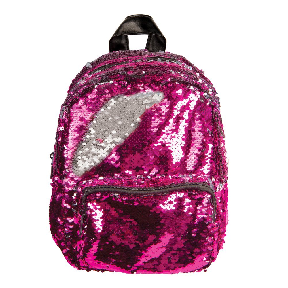 MINI BACKPACK SEQUIN PINK/SILVER - Toys 2 Learn