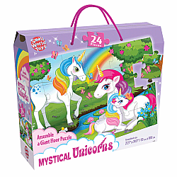 24PC MYSTICAL UNICORN FLOOR PUZZLE