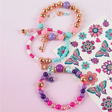 BEDAZZLED CHARM BRACELET