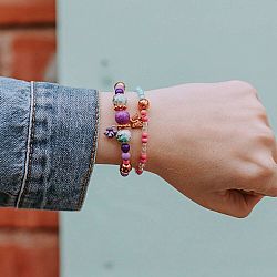 BEDAZZLED CHARM BRACELET