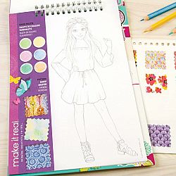 FASHION DESIGN SKETCHBOOK BLOOMING CREATIVITY