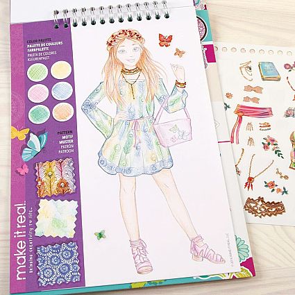 FASHION DESIGN SKETCHBOOK BLOOMING CREATIVITY