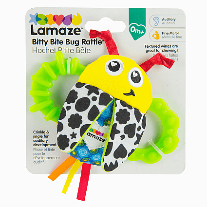 BITTY BITE BUG RATTLE